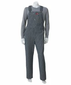 Men's Dickies Striped Bib Overalls