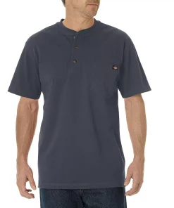 Big & Tall Dickies Heavyweight Henley -Men's Work Clothing Elegant store 2040423 Charcoal