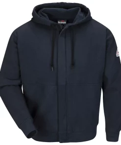 Men's Bulwark FR Zip-Front Hooded Sweatshirt