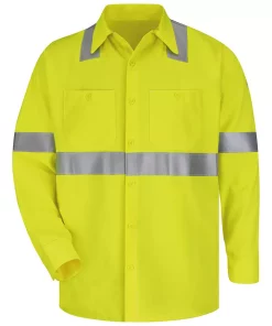 Men's Bulwark FR CoolTouch 2 Hi-Visibility Work Shirt