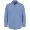 Men's Bulwark FR EXCEL FR Work Shirt 1 Men's Bulwark FR EXCEL FR Work Shirt -Men's Work Clothing Elegant store 2407041 Blue