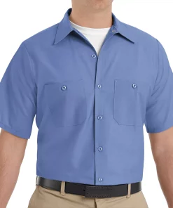 Men's Red Kap Classic-Fit Industrial Button-Down Work Shirt