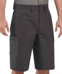 Men's Red Kap® Performance Shop Shorts -Men's Work Clothing Elegant store 2578985 Grey