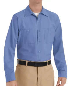 Big & Tall Red Kap Classic-Fit Industrial Button-Down Work Shirt