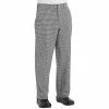 Men's Classic-Fit Cook Pants 1 Men's Classic-Fit Cook Pants -Men's Work Clothing Elegant store 2844594 Black White Check