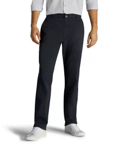 Men's Lee® Performance Series Extreme Comfort Khaki Relaxed-Fit Flat-Front Pants