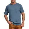 Men's Dickies Temp iQ Performance Cooling Tee -Men's Work Clothing Elegant store 3674390 Dusty Blue