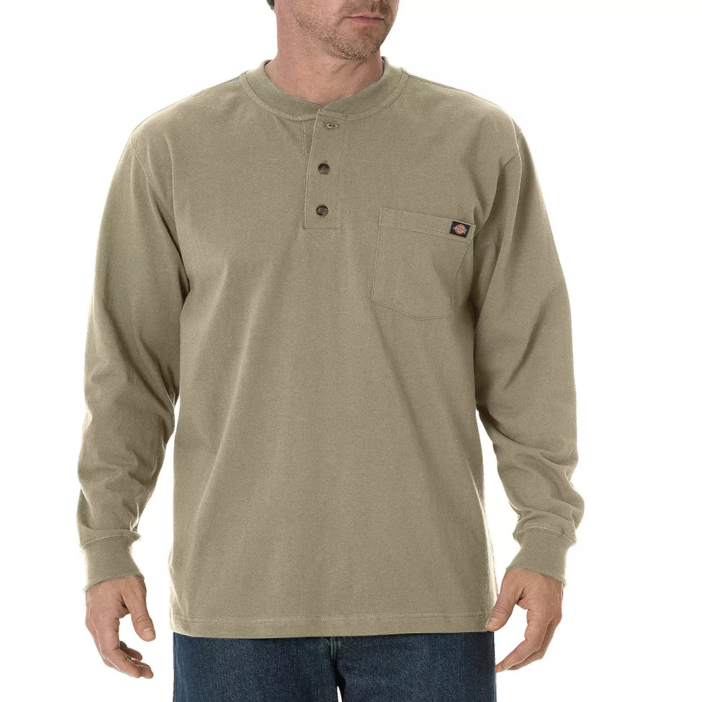 Men's Dickies Heavyweight Henley 5 Men's Dickies Heavyweight Henley - Image 3