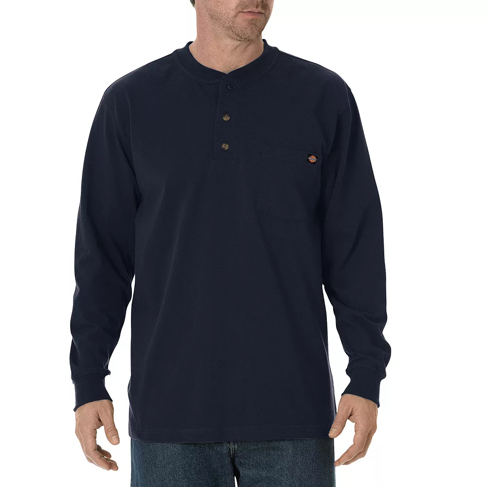 Men's Dickies Heavyweight Henley 7 Men's Dickies Heavyweight Henley - Image 5