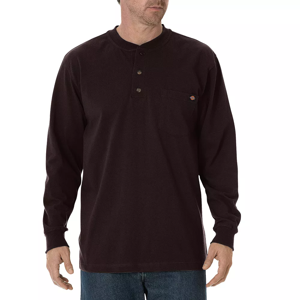 Men's Dickies Heavyweight Henley 8 Men's Dickies Heavyweight Henley - Image 6