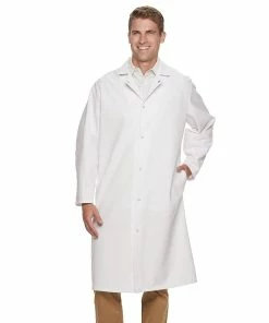 Men's Red Kap Gripper-Front Butcher Frock