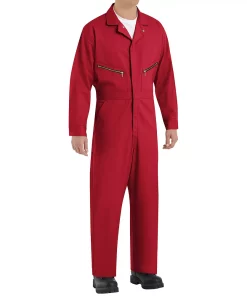Men's Red Kap Zip-Front Cotton Coverall