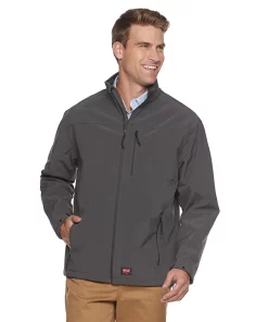 Men's Red Kap Deluxe Soft Shell Jacket 8 Men's Red Kap Deluxe Soft Shell Jacket -Men's Work Clothing Elegant store 3711806 Charcoal