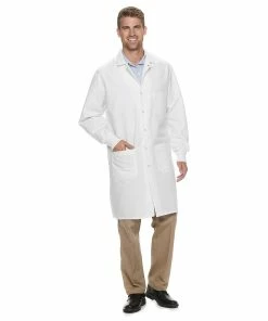 Men's Red Kap Specialized Cuffed Lab Coat 11 Men's Red Kap Specialized Cuffed Lab Coat -Men's Work Clothing Elegant store 3711824 ALT9