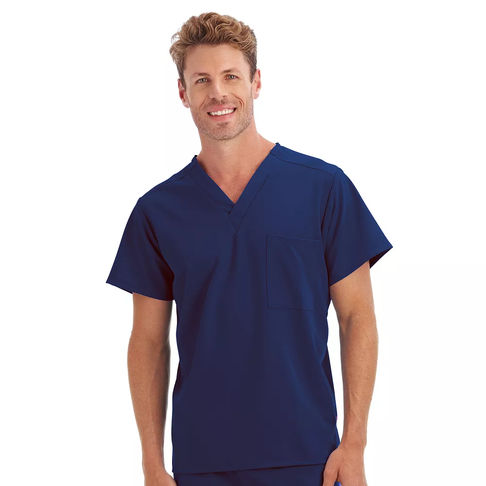 Big & Tall Unisex Jockey® 1-Pocket Scrub Top 8 Big & Tall Unisex Jockey® 1-Pocket Scrub Top - Image 6