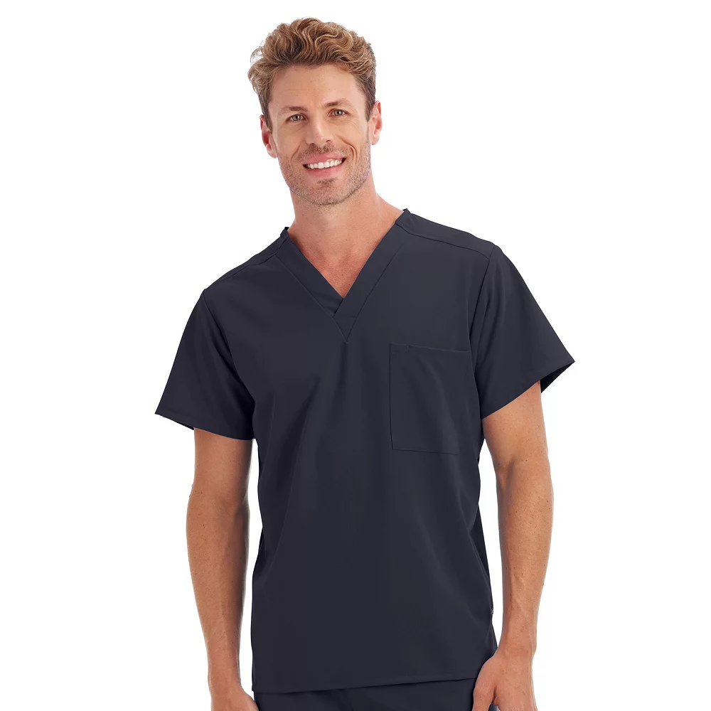 Big & Tall Unisex Jockey® 1-Pocket Scrub Top 3 Big & Tall Unisex Jockey® 1-Pocket Scrub Top