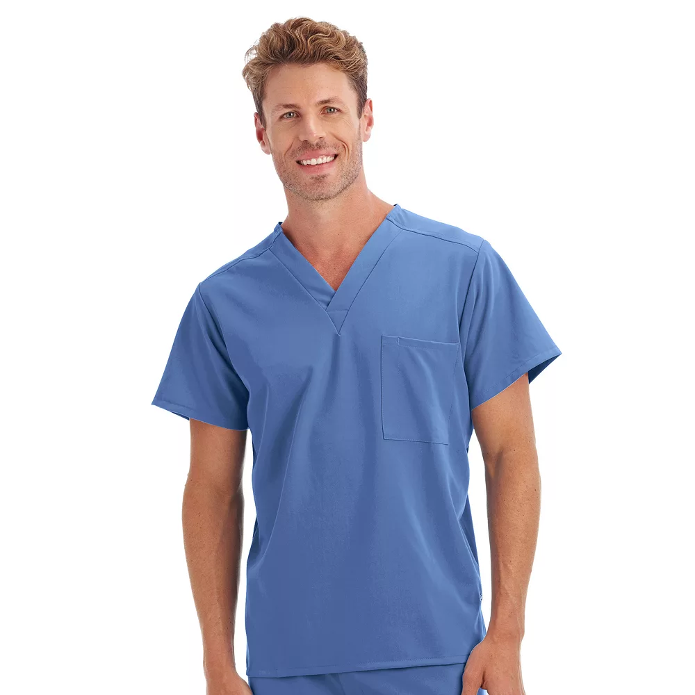 Big & Tall Unisex Jockey® 1-Pocket Scrub Top 4 Big & Tall Unisex Jockey® 1-Pocket Scrub Top - Image 2