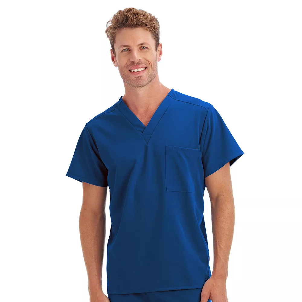 Big & Tall Unisex Jockey® 1-Pocket Scrub Top 6 Big & Tall Unisex Jockey® 1-Pocket Scrub Top - Image 4