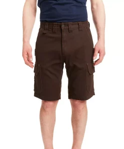 Men's Smith's Workwear 11-inch Relaxed-Fit Stretch Duck Canvas Cargo Shorts