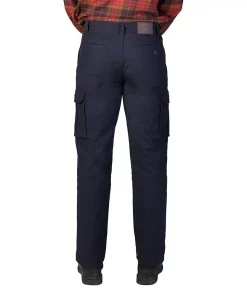 Men's Smith's Workwear Stretch Fleece-Lined Canvas Cargo Pant -Men's Work Clothing Elegant store 4015825 ALT