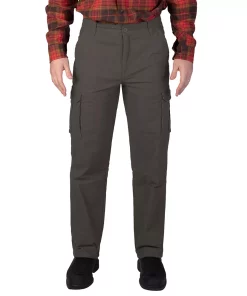 Men's Smith's Workwear Stretch Fleece-Lined Canvas Cargo Pant