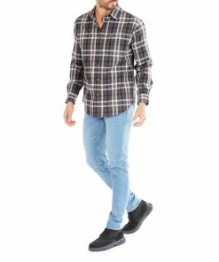 Men's Smith's Workwear Buffalo Plaid Flannel Button-Down Shirt -Men's Work Clothing Elegant store 4134071 ALT5