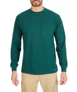 Men's Smith's Workwear Extended-Tail Pocket Tee -Men's Work Clothing Elegant store 4134150 Spruce Pine