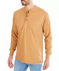 Men's Smith's Workwear Extended Tail Pocket Henley 22 Men's Smith's Workwear Extended Tail Pocket Henley -Men's Work Clothing Elegant store 4134153 ALT2