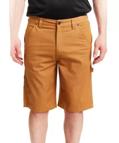 Men's Smith's Workwear Stretch Duck Carpenter Shorts 16 Men's Smith's Workwear Stretch Duck Carpenter Shorts -Men's Work Clothing Elegant store 4483235 Clay Brown