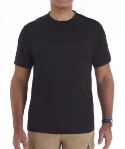 Men's Smith's Workwear Performance Crewneck Tee 13 Men's Smith's Workwear Performance Crewneck Tee -Men's Work Clothing Elegant store 4483283 Black