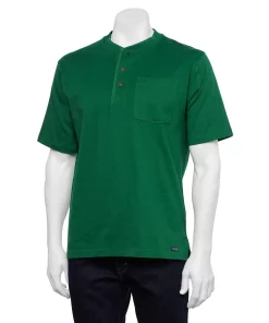 Men's Smith's Workwear Henley -Men's Work Clothing Elegant store 4483285 Viridian Green