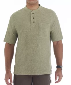 Men's Smith's Workwear Mini-Thermal Henley