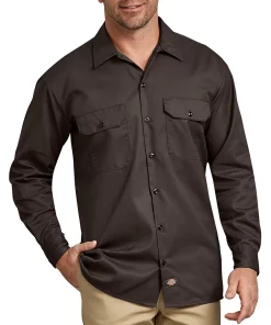 Big & Tall Dickies Button-Down Work Shirt