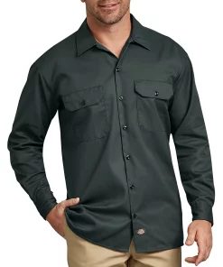 Big & Tall Dickies Button-Down Work Shirt