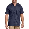 Big & Tall Dickies Button-Down Work Shirt -Men's Work Clothing Elegant store 4810253