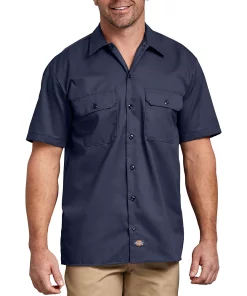 Big & Tall Dickies Button-Down Work Shirt
