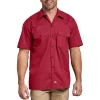Big & Tall Dickies Button-Down Work Shirt 2 Big & Tall Dickies Button-Down Work Shirt -Men's Work Clothing Elegant store 4810256