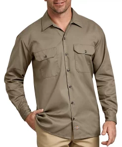 Big & Tall Dickies Button-Down Work Shirt