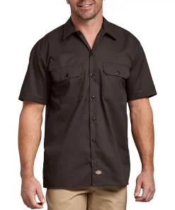 Big & Tall Dickies Button-Down Work Shirt