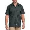 Big & Tall Dickies Button-Down Work Shirt -Men's Work Clothing Elegant store 4810273