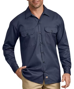 Big & Tall Dickies Button-Down Work Shirt