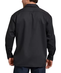 Big & Tall Dickies FLEX Relaxed-Fit Twill Button-Down Work Shirt 7 Big & Tall Dickies FLEX Relaxed-Fit Twill Button-Down Work Shirt -Men's Work Clothing Elegant store 4810284 ALT