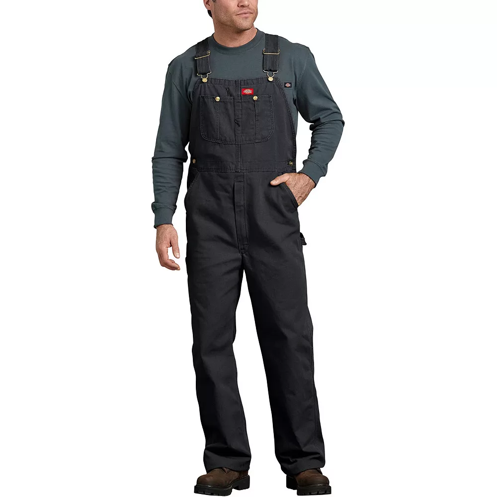 Big & Tall Dickies Relaxed-Fit Classic Denim Bib Overalls 3 Big & Tall Dickies Relaxed-Fit Classic Denim Bib Overalls
