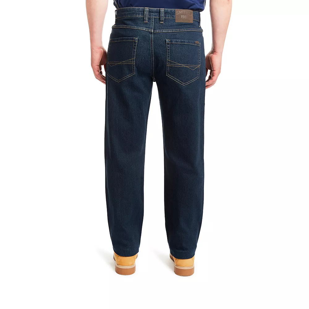 Men's Smith's Workwear Stretch 5-Pocket Jeans 6 Men's Smith's Workwear Stretch 5-Pocket Jeans - Image 4