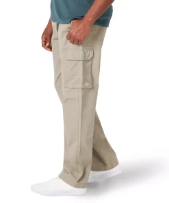 Big & Tall Wrangler Relaxed-Fit Twill Cargo Pants -Men's Work Clothing Elegant store 4921994 ALT3
