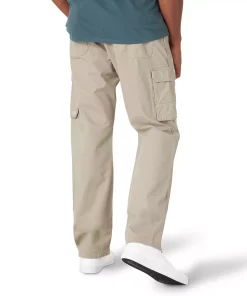 Big & Tall Wrangler Relaxed-Fit Twill Cargo Pants -Men's Work Clothing Elegant store 4921994 ALT4