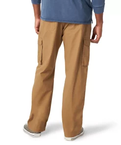 Men's Wrangler Relaxed-Fit Ripstop Cargo Pants -Men's Work Clothing Elegant store 4922046 ALT4