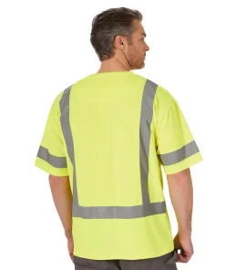 Men's Wrangler RIGGS High Visibility Tee -Men's Work Clothing Elegant store 4972626 ALT