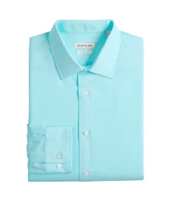 Men's Haggar Classic-Fit Premium Comfort Spread-Collar Dress Shirt