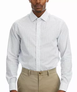 Men's Haggar Slim-Fit Premium Comfort Spread-Collar Dress Shirt